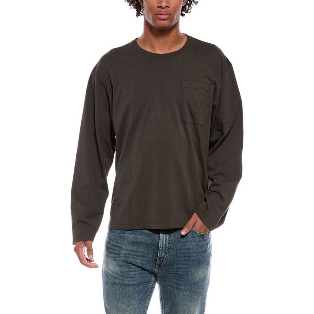 Atm Anthony Thomas Melillo Mens  Heavyweight T-Shirt, Grey